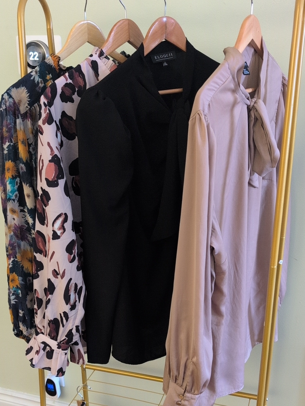 Various Blouses - Eloquii, Anthropologie, City Chic